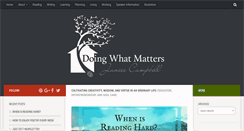 Desktop Screenshot of doingwhatmatters.com